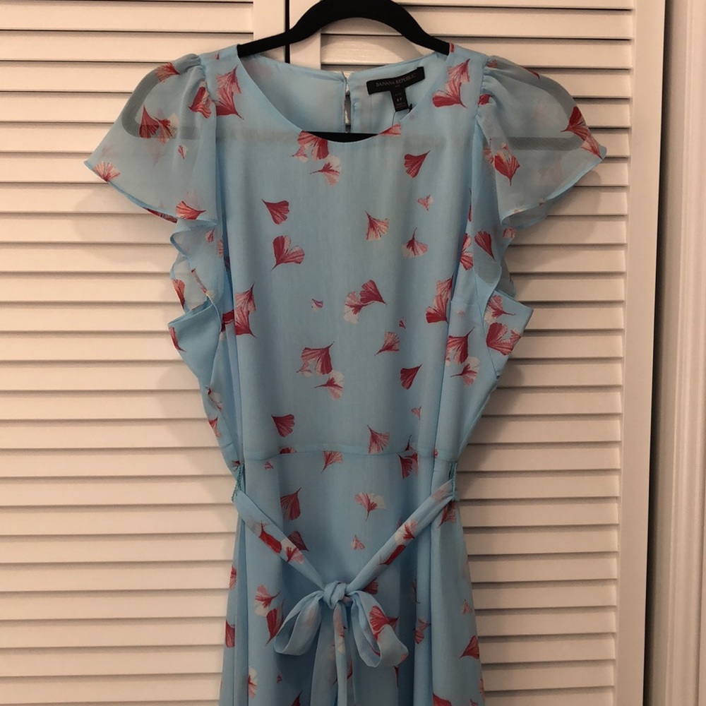Banana Republic Floral Midi Dress